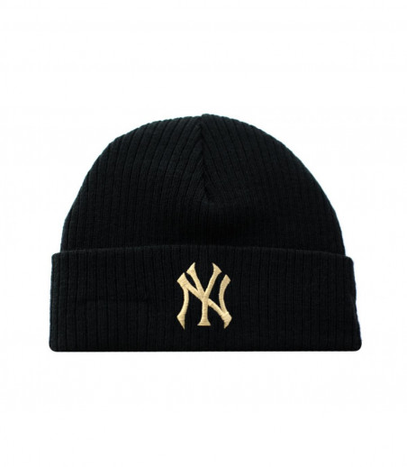 Mütze Club Coop Knit NY black khaki New Era